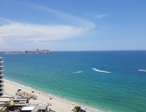 Cristal building is the closest to the beach and provides the best views of the Sea of Cortez!
